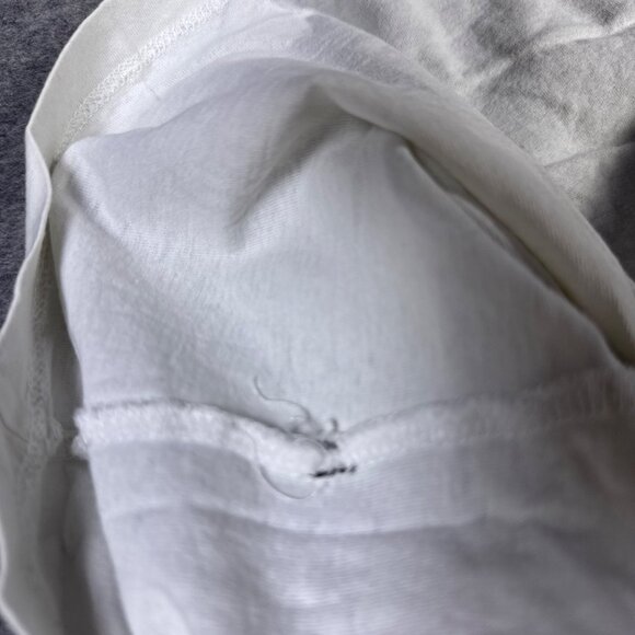 Allsaints T Shirt Mens Small White Graphic Short Sleeve Religious Nun Distressed - Picture 10 of 12